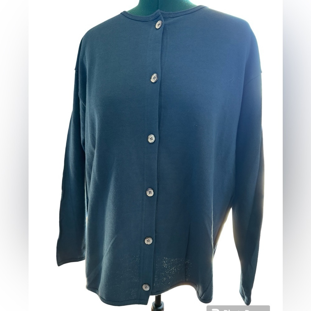 NWOT Hanes Her Way sz xl button up sweater